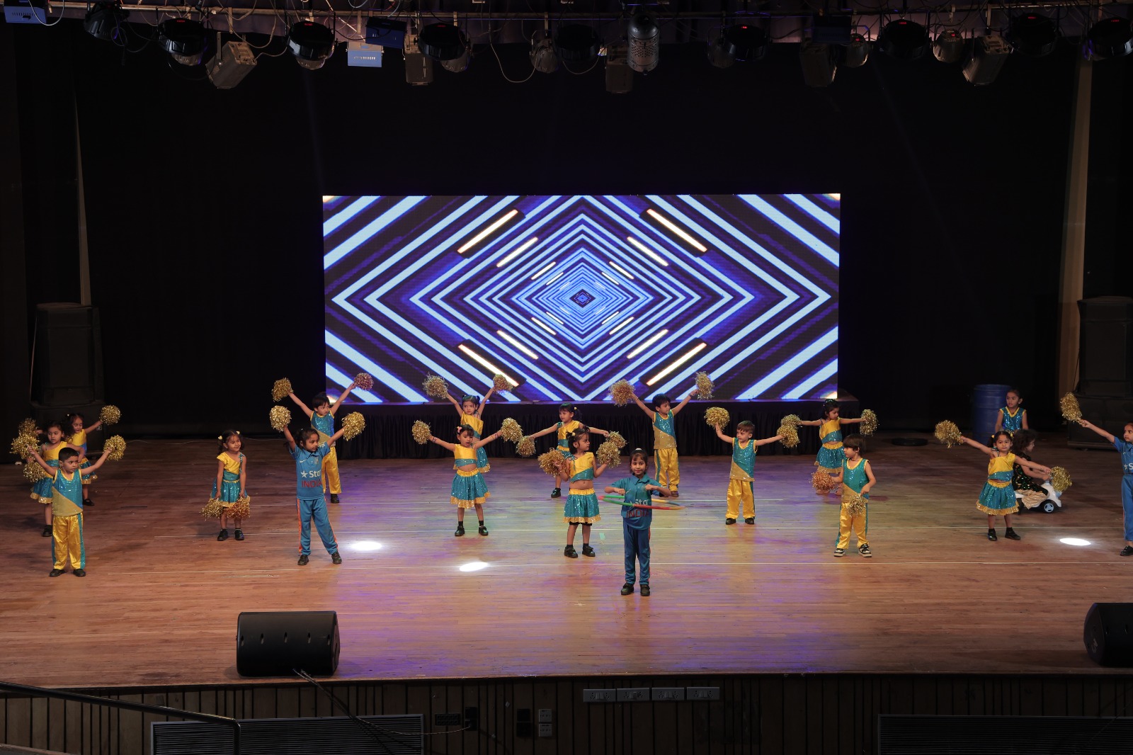 Playful learning activities at Enfance Preschool Ahmedabad